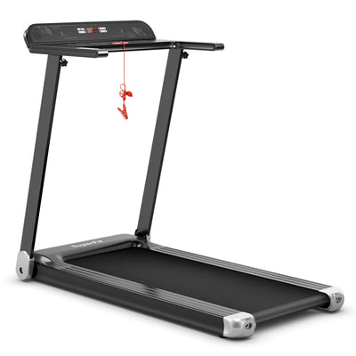 2.25 HP Electric Folding Treadmill with HD LED Display and APP Control Speaker - Relaxacare