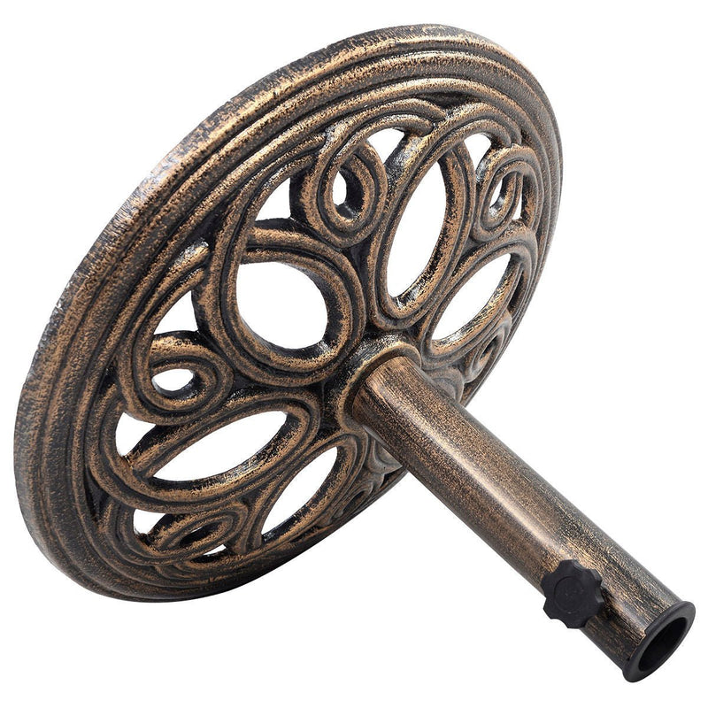 23-lbs 17 3/4 Inch Round Umbrella Base Stand - Relaxacare