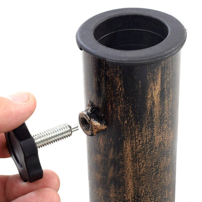 23-lbs 17 3/4 Inch Round Umbrella Base Stand - Relaxacare