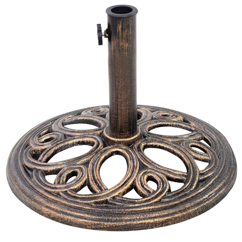 23-lbs 17 3/4 Inch Round Umbrella Base Stand - Relaxacare