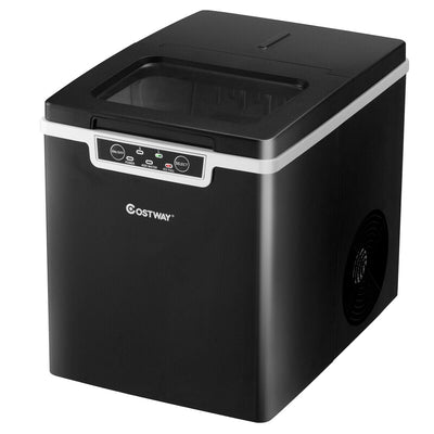 26Lbs/24H Portable Ice Maker Machine with Scoop and Basket - Relaxacare