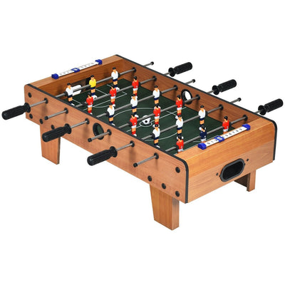 27 Inch Foosball Table Mini Tabletop Soccer Game - Relaxacare