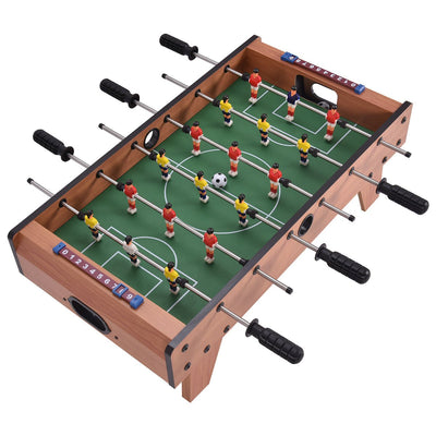 27 Inch Indoor Competition Game Foosball Table with Legs - Relaxacare