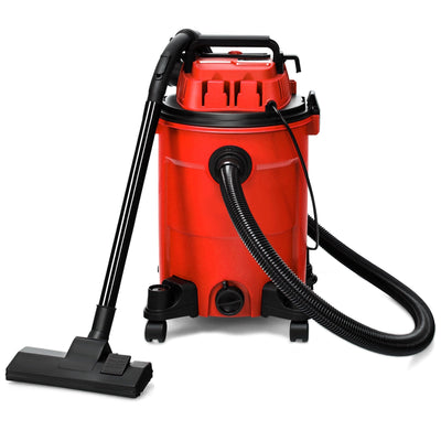 3 in 1 6.6 Gallon 4.8 Peak HP Wet Dry Vacuum Cleaner with Blower-Red - Relaxacare