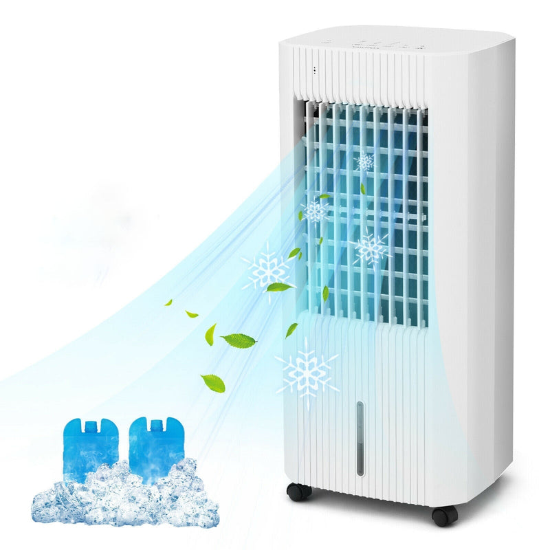 3-in-1 Evaporative Air Cooler with 3 Modes-White - Relaxacare
