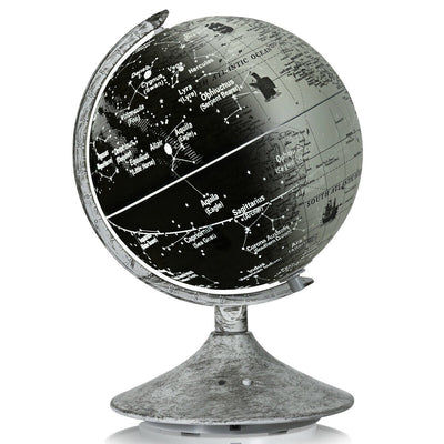 3-in-1 LED World Globe with Illuminated Star Map - Relaxacare