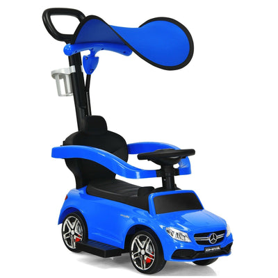 3-in-1 Mercedes Benz Ride-on Toddler Sliding Car - Relaxacare