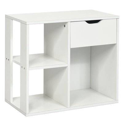 3-tier Side Table with Storage Shelf and Drawer Space - Relaxacare