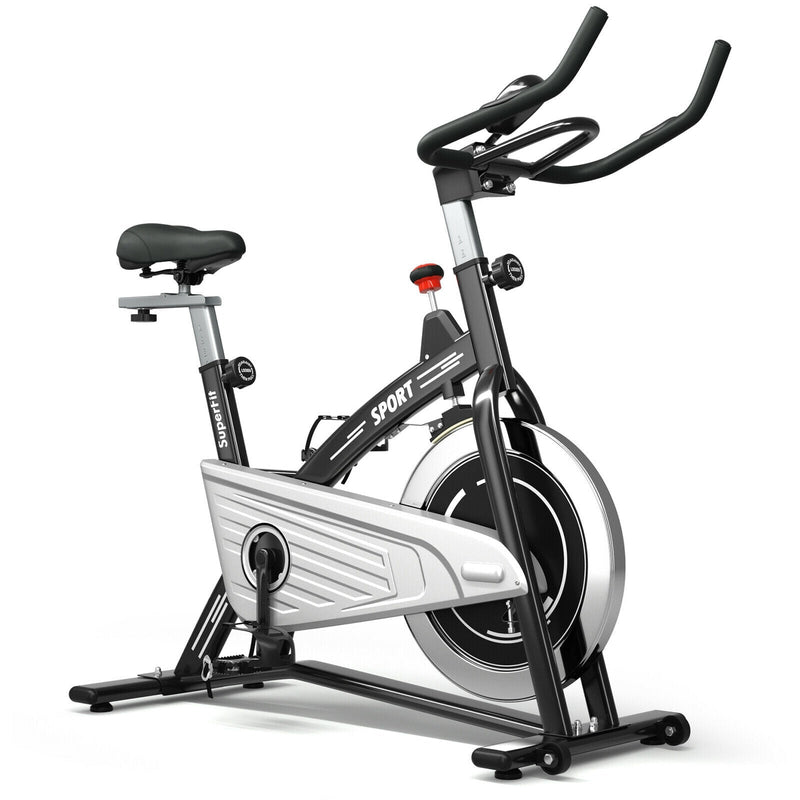 30Lbs Fixed Training Bicycle with Monitor for Gym and Home - Relaxacare