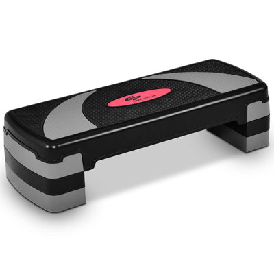 31" Adjustable Fitness Aerobic Step with Riser - Relaxacare