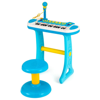 31-Key Kids Piano Keyboard Toy with Microphone and Multiple Sounds for Age 3+ - Relaxacare