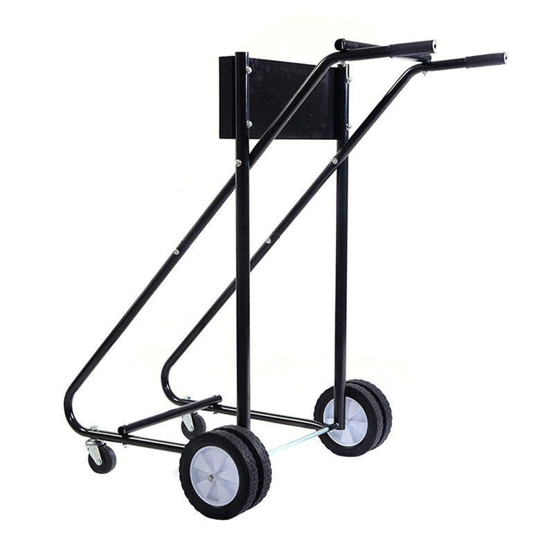 315 LBS Outboard Boat Motor Stand Carrier Cart Dolly Storage Pro Heavy Duty - Relaxacare