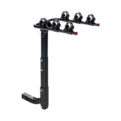 3/4-Bike Hitch Mount Rack with Safety Strap for Car Truck SUV - Relaxacare