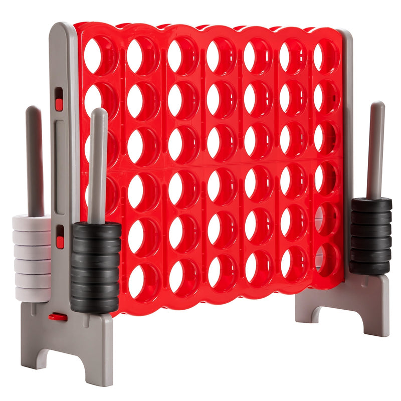 3.5 Feet Tall Jumbo 4-to-Score Giant Game Set with 42 Jumbo Rings - Relaxacare