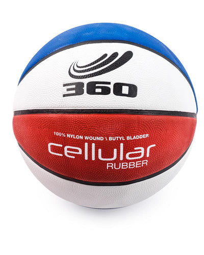 360 Athletics-Cellular™ Composite Basketball – Tri Colour - Relaxacare