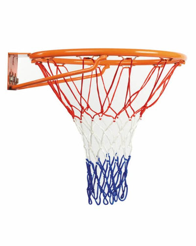 360 Athletics - Replacement Basketball Net – 20″ – Tri-Coloured Hesitation Net - Relaxacare