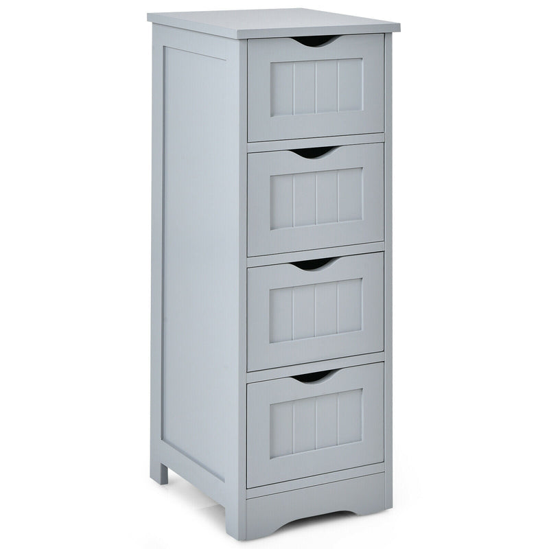 4-Drawer Freestanding Floor Cabinet with Anti-Toppling Device - Relaxacare