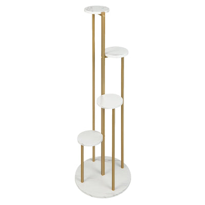 4-Tier 48.5 Inch Metal Plant Stand - Relaxacare