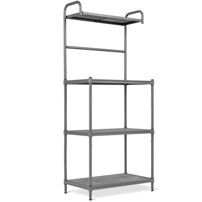 4-Tier Baker’s Rack Stand Shelves Kitchen Storage Rack Organizer - Relaxacare