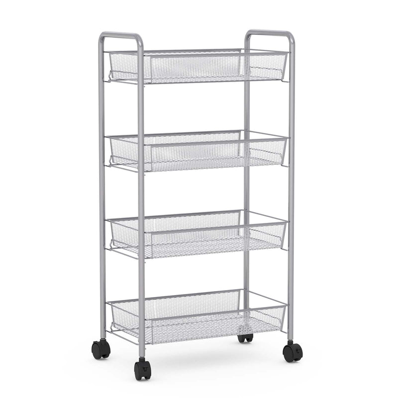 Storage Rack Trolley 4 Tier Storage Rack Trolley Cart