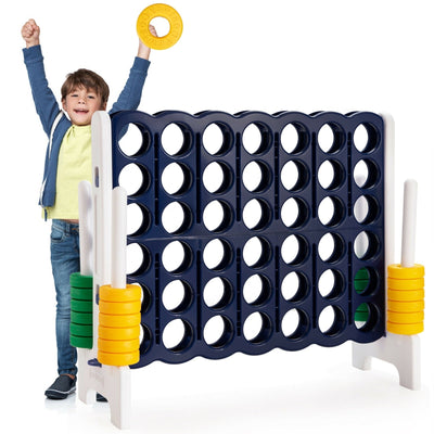 4-to-Score 4 in A Row Giant Game Set for Kids Adults Family Fun - Relaxacare