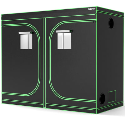 4 x 8 Feet Grow Tent with Observation Window for Indoor Plant Growing - Relaxacare