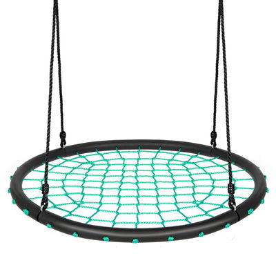 40 Inch Spider Web Tree Swing Set-Green - Relaxacare