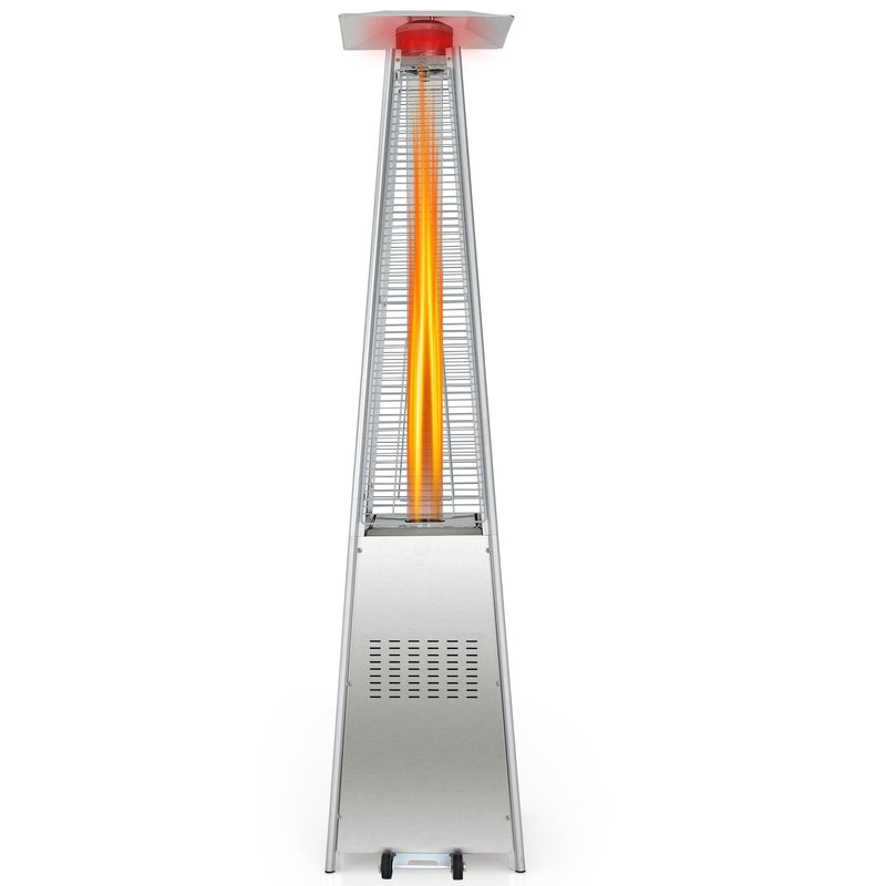42000 BTU Pyramid Patio Heater with Wheels - Relaxacare