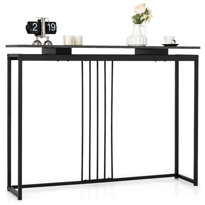 48 Inch Console Tables with Powder-Coated Steel Frame - Relaxacare