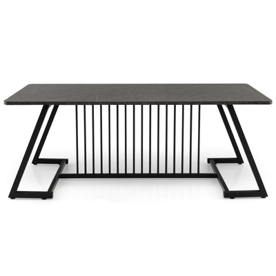 48 Inch Modern Style Coffee Table with Spacious Tabletop for Living Room - Relaxacare