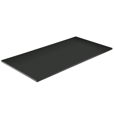 48 Inch Solid Universal Desktop for Standard and Sit to Stand Desk Frame-Black - Relaxacare