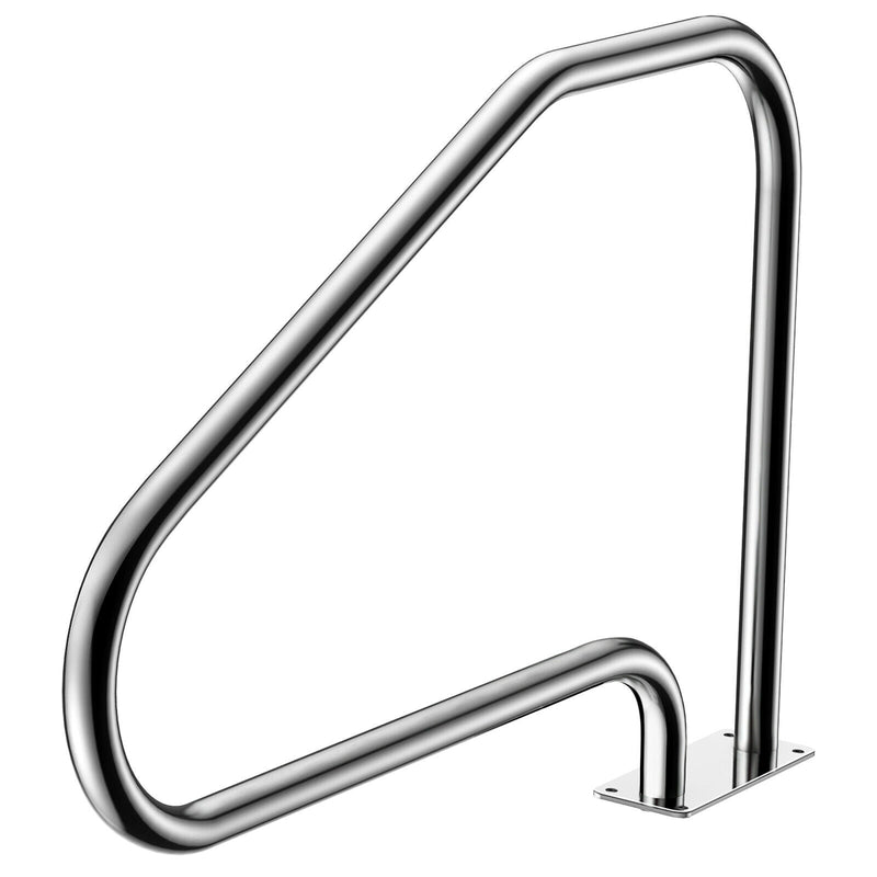 49 Inch Stainless Steel Mounted Swimming Pool Stair Rail - Relaxacare