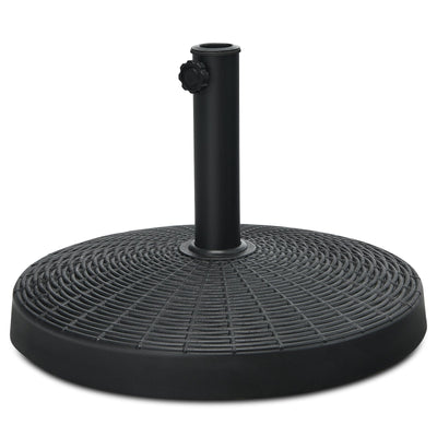 49 LBS Patio Resin Umbrella Base Stand for Outdoor - Relaxacare