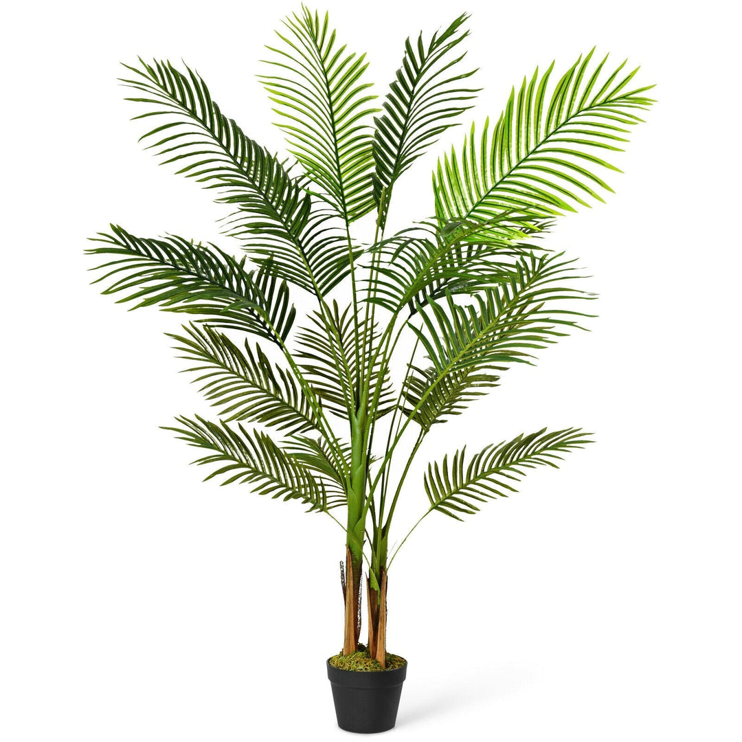 indoor plants 5 feet 5 Feet Indoor Artificial Phoenix Palm Tree Plant