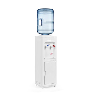 5 Gallons Hot and Cold Water Cooler Dispenser with Child Safety Lock - Relaxacare