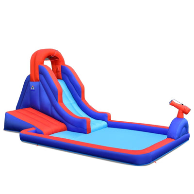 5-in-1 Inflatable Water Slide with Climbing Wall - Relaxacare