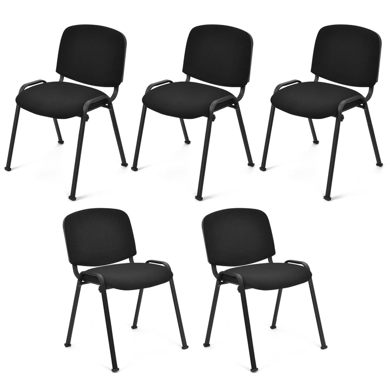 5 Pieces Elegant Conference Office Chair Set for Guest Reception - Relaxacare