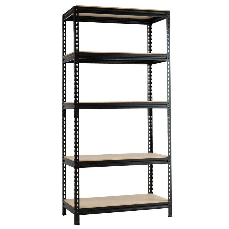 5-Tier Steel Shelving Unit Storage Shelves Heavy Duty Storage Rack - Relaxacare