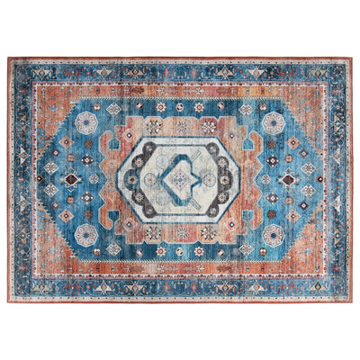 5 x 7 Inch Non-Shedding Distressed Vintage Indoor Area Rug - Relaxacare