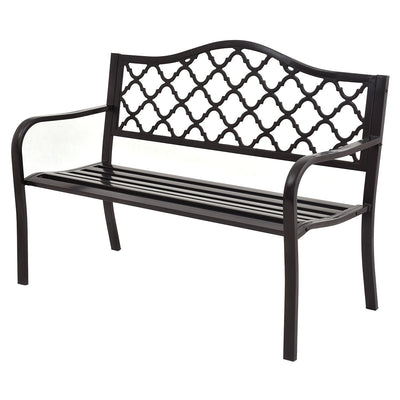 50 Inch Patio Garden Bench Loveseats - Relaxacare