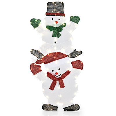 54 Inch Snowman Xmas Decorations with UL Certified Plug - Relaxacare