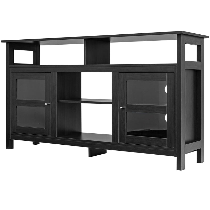 58 Inch TV Stand with 2 Cabinets for Flat Screen TVs up to 65 Inch - Relaxacare