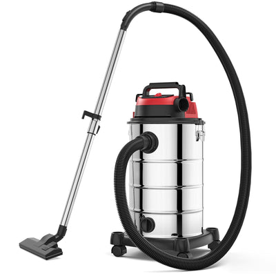 6 HP 9 Gallon Shop Vacuum Cleaner with Dry and Wet and Blowing Functions - Relaxacare