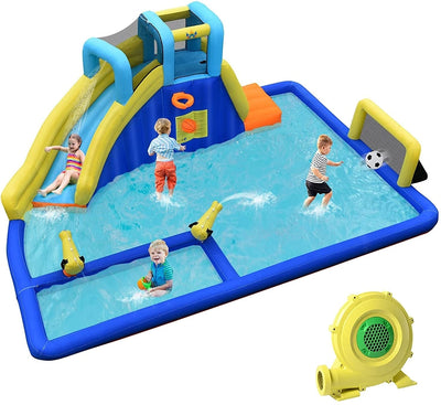 6-in-1 Inflatable Water Slides for Kids - Relaxacare