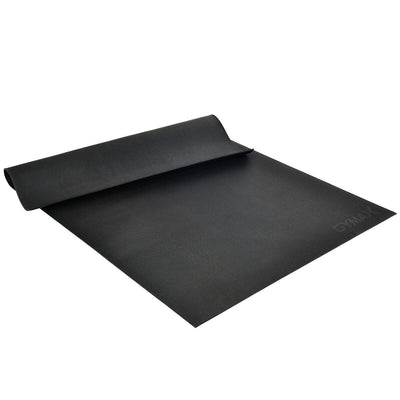 6 x 4 Feet Large Yoga Mat-Black - Relaxacare