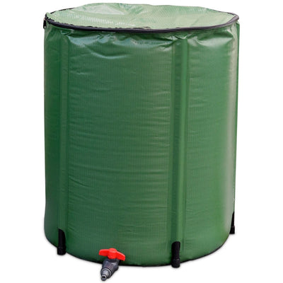 60 Gallon Portable Collapsible Rain Barrel Water Collector - Relaxacare