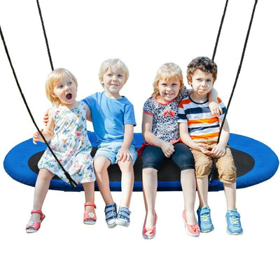 60 Inch Saucer Surf Outdoor Adjustable Swing Set - Relaxacare