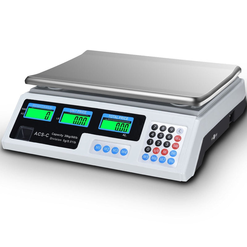 66 lbs Digital Weight Food Count Scale for Commercial - Relaxacare