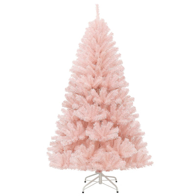 6/7 Feet Artificial Christmas Tree Hinged Full Fir Tree - Relaxacare