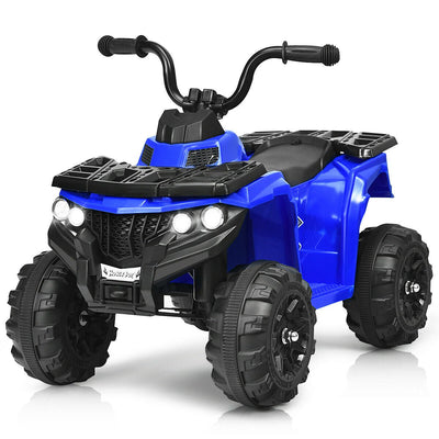 6V Battery Powered Kids Electric Ride on ATV-Blue - Relaxacare